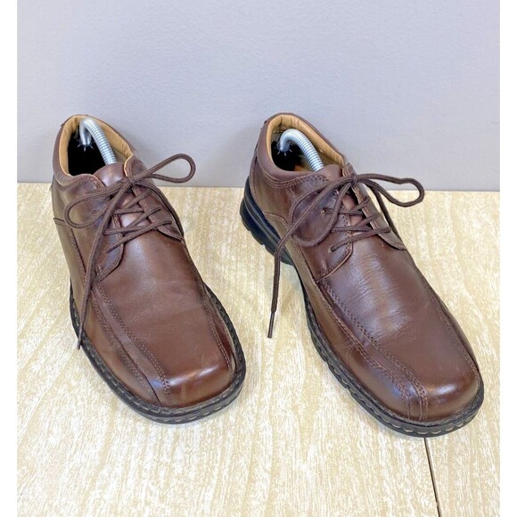 Dockers Prostyle All Motion Comfort 90-29023 Men's 8.5M Brown Leather Shoes - Picture 4 of 10